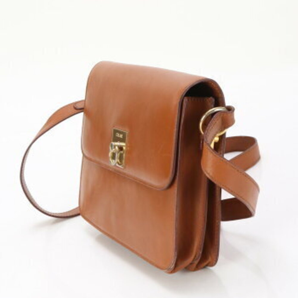 Celine shoulder bag leather hardware circle - Picture 3 of 14
